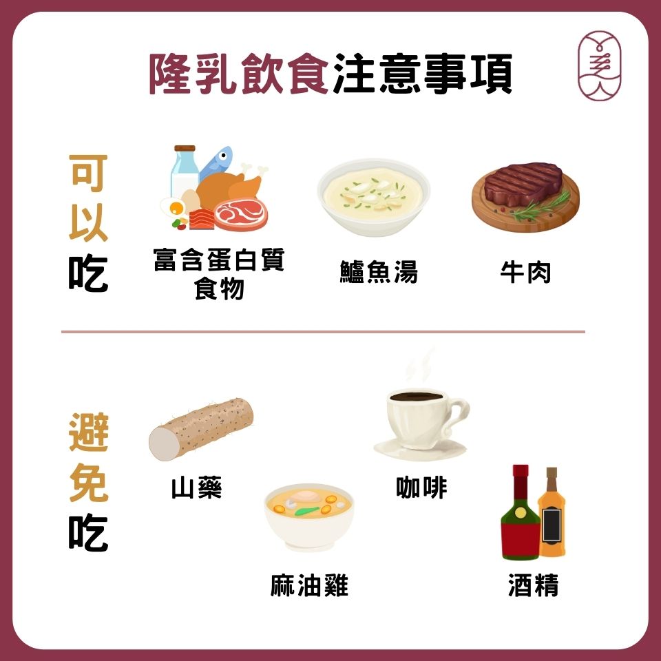 隆乳手術飲食禁忌